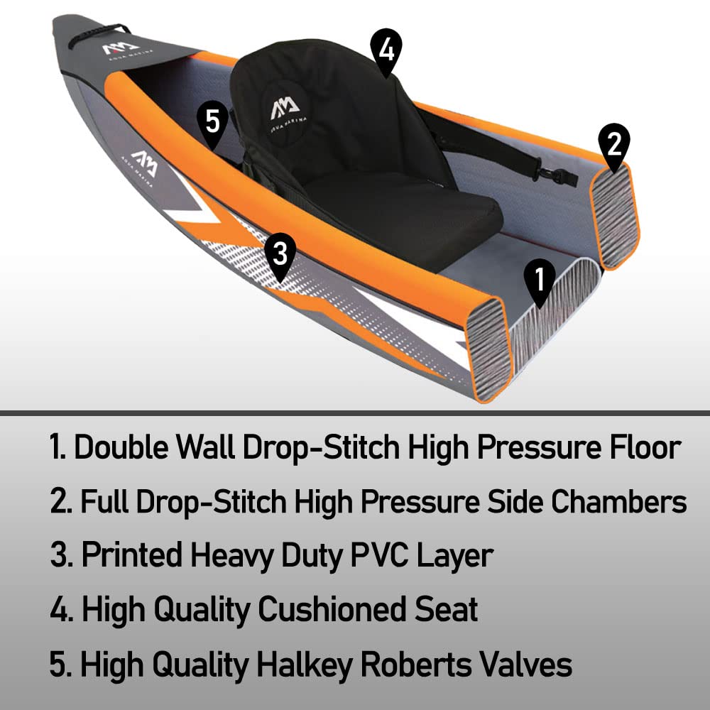 Amazon | アクアマリーナ(AQUA MARINA) インフレータブル カヤック